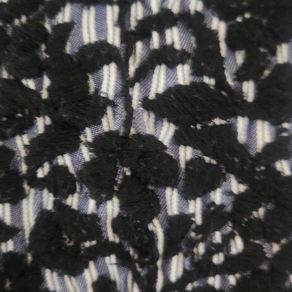 Margarita Mercantile Sara Top Midnight Blue Embroidery Small - Picture 11 of 14